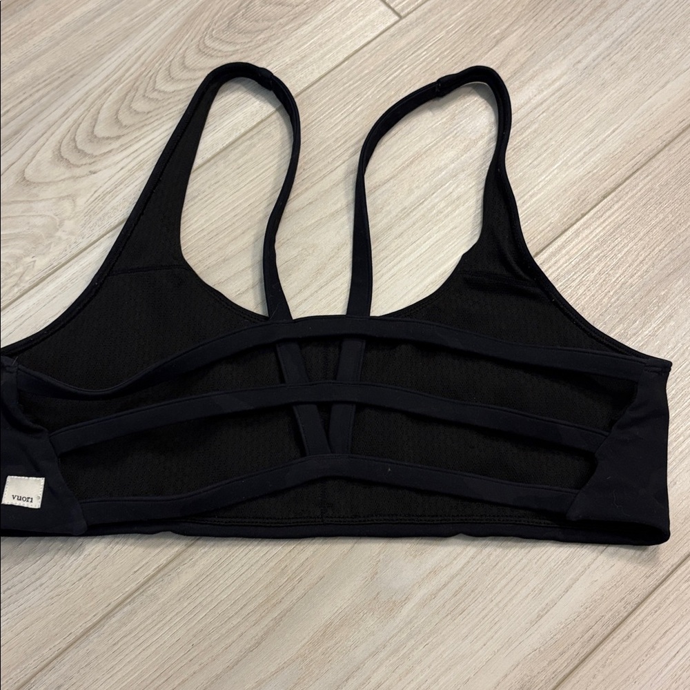 Vuori Black Sports Bra - Picture 2 of 2